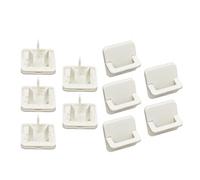 Child Safety Outlet Covvvers - Socket Plugs, Tamper-Resistant Power Barriers | Clear Electrical Inserts for Baby Protection, Secure Fit Caps for Living Room, Kitchen, and Bedroom Outlets