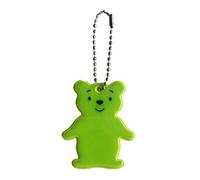 Child Safety Reflectors Keyrings Cute Reflective Bear Gear Backpacks Strollers Jackets Safe Reflector Keychain Reflective Hiking Accessory Outdoor Reflective Decoration Safety Bear Keyring Bear