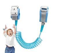 Child Safety Wrist Leash - Anti Lost Link for, Key Lock Harness | 6.56ft Adjustable Wristband for Kids, Safety Gear for Airport Travel Park Zoo Walking Outdoors, Secure Parent Strap