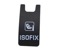 Child Seat Fixing Bracket Cover For Jaguar F-Pace 2018 For Range Rover For Velar For L560 2018, Part Number: GX73600E24,LR092445, Isofix Rear Seat Cover Cap Direct Replacement