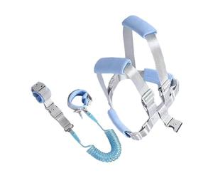 Child Security Tether - Kid Harness with Leash, Glow-in-The-Dark 3 in1 Safety Harnesses Wrist Link | Anti Lost Toddler Safety, Baby Walking Holder, Kids Walking Wristband Strap Belt for Kids