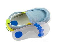 Child Silicone Arch Support Insole - Comfort Shock Absorption Slow Pressure Correction Shoe Pad, Kid Full Length Sport Shoe Cushion, for Baby Teen Prevention Of Flat Feet, Foot Orthopedic Insole (4XL)