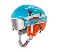 Head - Mojo Set Paw Silver Red - XS-S - Helmet