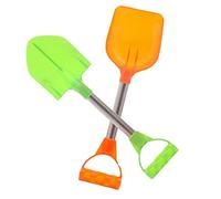 Child Snow Shovel Long Handle Beach Sand Scoop Kids Digging Toys Random Color 2pcs - snow shovel for kids long handle
