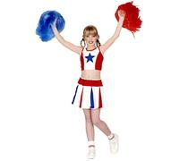 Children's Cheerleader Costume Large 11-13 yrs (158cm) for USA Sports Fancy Dress