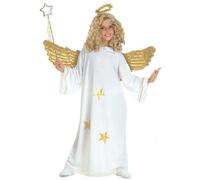 Child Star Angel Costume Widmann Ages 11-13 (L), Height 158cm