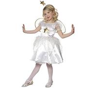 Smiffys Star Fairy Costume, White (Size S)