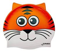 child swim cap Finis Head Tiger Orange TU