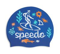 child swim cap Speedo Slogan Bleu TU