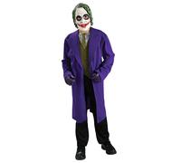 Child THE JOKER Classic + Deluxe Batman Boys Fancy Dress Costume Kids Age 4-14