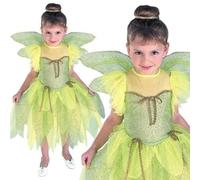 Child Tinkerbell Princess Disney Costume | Large (Ages 8-10 yrs Height 148cm)