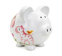 Child to Cherish Large Jungle Jill Pig, Ceramic, L