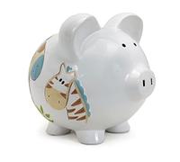 Child to Cherish Large Pig, Ceramic, Jungle Jack Design, One Size