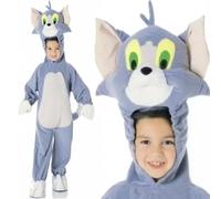 CHILD TOM CAT COSTUME - KIDS COSTUME SIZES: TODDLER (AGES 1-2 YRS HEIGHT 94CM)