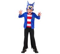 Child Unisex Official Howler David Walliams Werewolf Fancy Dress Costume