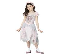 Child Vintage Ghost Bride Halloween Fancy Dress Costume