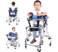 Child Walker Frame for Rehabilitation and Mobility Aid, Portable Upright Standing Support for Children with Cerebral Palsy