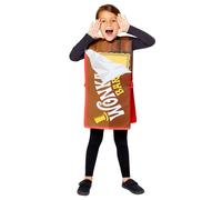 Child Willy Wonka Bar Tabard Official Book Week Fancy Dress Costume 3-12 Years