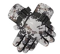 Child Winter Gloves Warm Kids Fleece Gloves Plus Velvet Warm Gloves Skating Gloves Kids Ski Gloves Cycling Gloves Winter Windproof Snow Mittens Boy for 5-9 Years Old Kids Outdoor Sports Activities