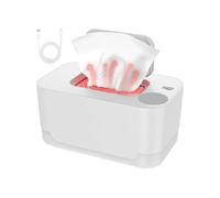 Child Wipe Warmer - Electric Diaper Wipe Heater, Even Temperature Portable with Quick Warm Technology, Compact Space-Saving Design, for Nursery Home Living Room Travel, Effortless Convenience