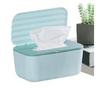 Child Wipes Dispenser - 20x12x9.5cm PP Storage Box, Wet Wipes Holder, Sealable Lid | Dustproof Reusable Design, Tissue Container, Nursery Bathroom Desk Car Travel Use