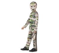 Child Zombie Mummy Monster Halloween Fancy Dress Costume