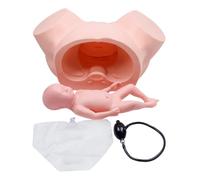 Childbirth Simulator Manikin Difficult Labor Teaching Model, Life-Size Gynecology Midwifery Training Simulator for Obstetric Teaching Advanced Midwifery Training Medical Education