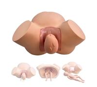 Childbirth Simulator Training Model - Life Size Female Childbirth Manikin for Midwifery Training and Gynecological Delivery Assistance Props