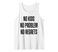 Childfree by Choice No Regrets Tank Top