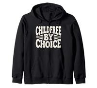 Childfree by Choice Statement Zip Hoodie