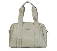 CHILDHOME, Baby Changing Bag, Mommy Bag, Baby Changing Mat Included, Lots of Storage, Stroller Attachments, Shoulder Strap, Vegan Leather, 22L, Mommy Club Vegan Leather, Green