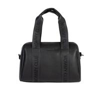 CHILDHOME, Baby Changing Bag, Mommy Bag, Baby Changing Mat Included, Plenty of Storage Space, Stroller attachments, Shoulder Strap, Cotton, 22L, Mommy Club Signature, Black