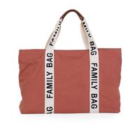 CHILDHOME Family Bag, Travel/Weekend Bag, Large Capacity, Detachable Pouch Included, Terracotta