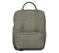 CHILDHOME Family Club Changing Backpack 21L, 3-in-1, Olive | 21L, 2 compartments + 9 pockets, Changing mat, Pushchair hooks, Trolley sleeve, Wipes pocket, Removable pouch