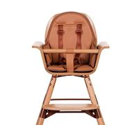 CHILDHOME, Leather Effect Reducer Cushion Compatible with Evolu and Evowood High Chair, Nude