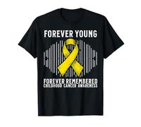 Childhood Cancer Awareness Memorial Childhood Cancer Loss T-Shirt