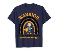 Childhood Cancer Awareness Warrior Hero Rainbow Support Boy T-Shirt