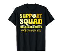 Childhood Cancer Support Squad Childhood Cancer Awareness T-Shirt