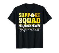 Childhood Cancer Support Squad Childhood Cancer Awareness T-Shirt