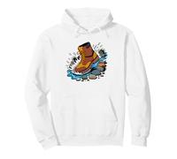Childhood Creek Stomper Nostalgia Summers Wading Creeks Pullover Hoodie