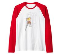 Childhood Inappropriate Scaping Joker Raglan Baseball Tee