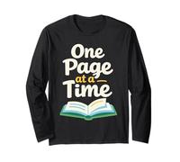 Childhood Literacy Awareness Reading Saves Lives Reader Long Sleeve T-Shirt
