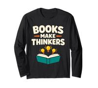 Childhood Literacy Awareness Reading Saves Lives Reader Long Sleeve T-Shirt
