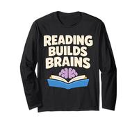 Childhood Literacy Awareness Reading Saves Lives Reader Long Sleeve T-Shirt
