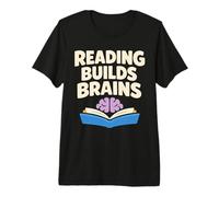 Childhood Literacy Awareness Reading Saves Lives Reader Premium T-Shirt