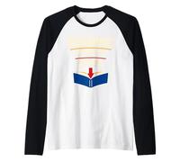 Childhood Literacy Awareness Reading Saves Lives Reader Raglan Baseball Tee