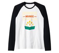 Childhood Literacy Awareness Reading Saves Lives Reader Raglan Baseball Tee