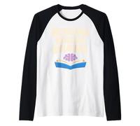 Childhood Literacy Awareness Reading Saves Lives Reader Raglan Baseball Tee