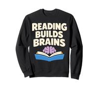Childhood Literacy Awareness Reading Saves Lives Reader Sweatshirt