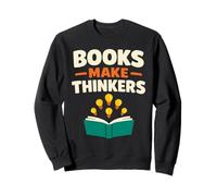 Childhood Literacy Awareness Reading Saves Lives Reader Sweatshirt
